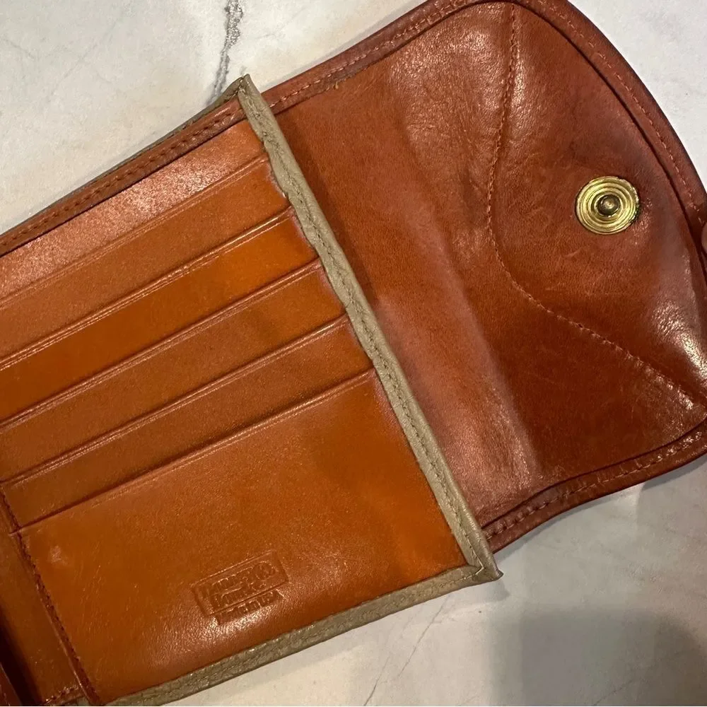 Fossil | vintage Brown Leather tech pouch